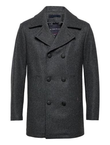 Pea Coat "Kermoor" Ulljacka Jacka Grey Armor Lux