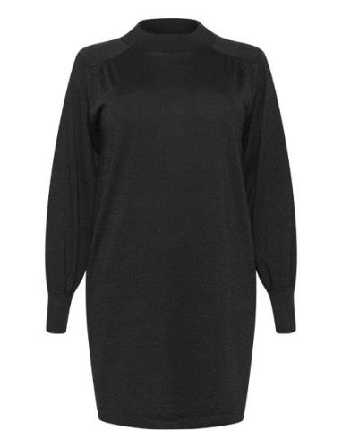 Kaffe Curve Kcregitta Knit Dress Svart