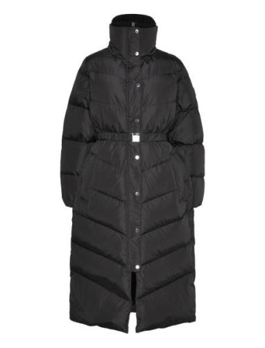 Popifa Outerwear Parka Coats Black BOSS