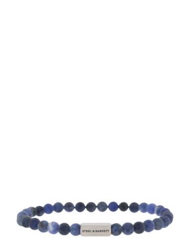 Natural Ned Armband Smycken Navy Steel & Barnett