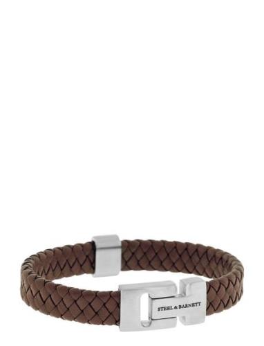 Harrisson Armband Smycken Brown Steel & Barnett