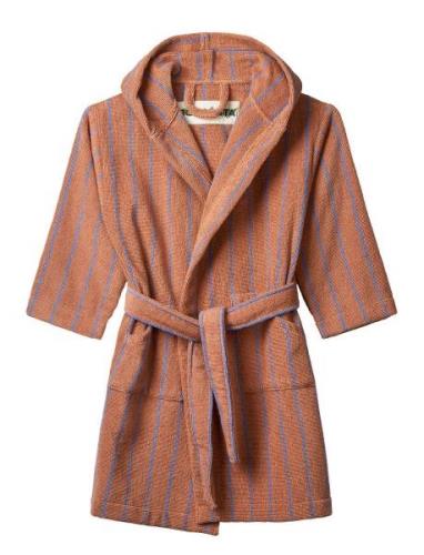 Naram Kids Bathrobe Morgonrock Badrock Brown Bongusta