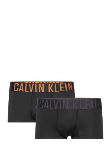 Low Rise Trunk 2Pk Boxerkalsonger Black Calvin Klein