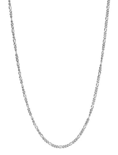 Ix Figaro Chain Silver Accessories Jewellery Necklaces Chain Necklaces...
