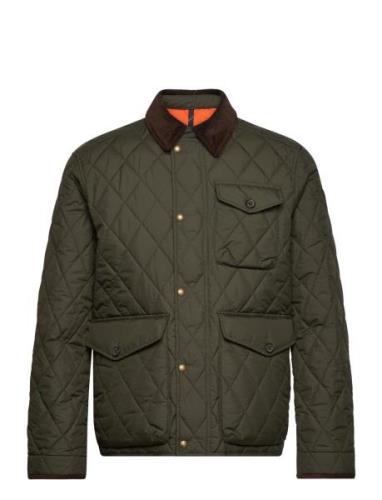 The Beaton Quilted Jacket Kviltad Jacka Khaki Green Polo Ralph Lauren