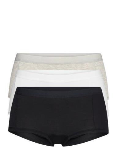 Core Minishorts 3P Hipstertrosa Underkläder Black Björn Borg