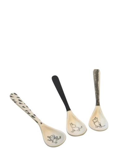 Moomin Tableware 3 Spoon Set Home Meal Time Cutlery Cream MUMIN