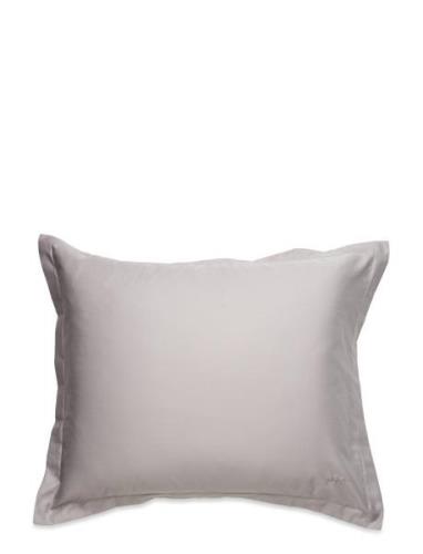 Sateen Pillowcase Home Textiles Bedtextiles Pillow Cases Grey GANT