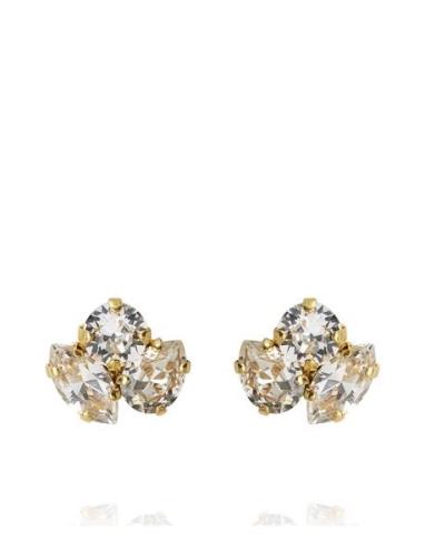 Ana Earrings Gold Accessories Jewellery Earrings Studs Gold Caroline S...