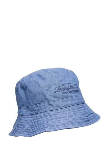 Bridgehampton Denim Bucket Hat Accessories Headwear Bucket Hats Blue L...