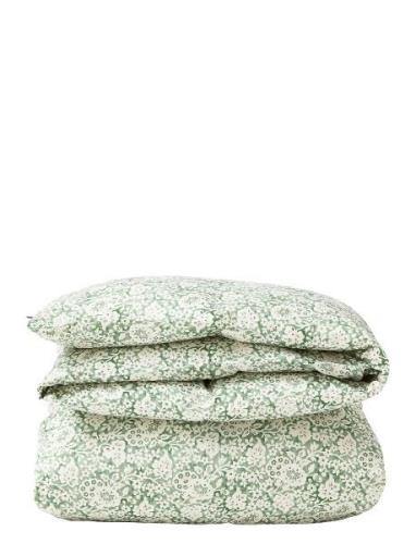 Green Floral Printed Cotton Sateen Bed Set Home Textiles Bedtextiles B...