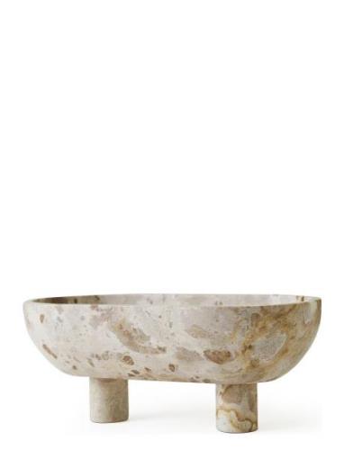 Bowl - Mara Home Decoration Decorative Platters Beige Jakobsdals