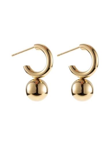 Liz Hoop Accessories Jewellery Earrings Hoops Gold By Jolima