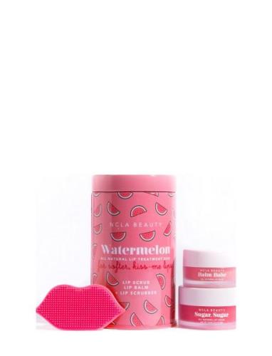 Watermelon Lip Care Value Set Hudvårdsset Pink NCLA Beauty
