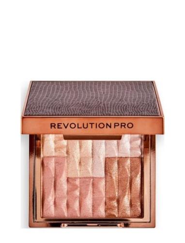 Revolution Pro Goddess Glow Shimmer Brick Afterglow Bronzer Solpuder M...