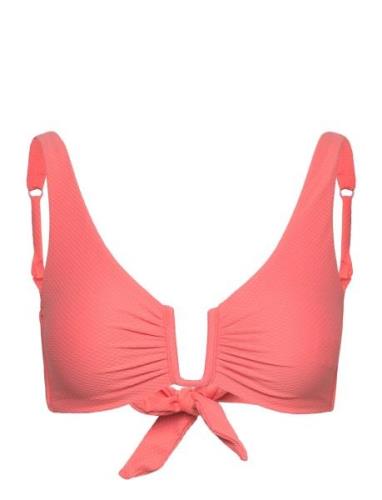 Peachy Croptop Swimwear Bikinis Bikini Tops Triangle Bikinitops Pink H...
