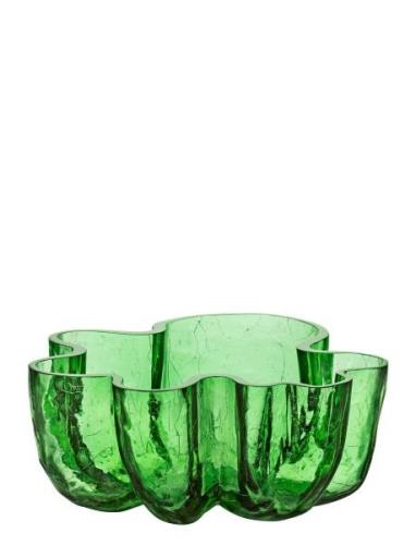 Crackle Bowl Home Decoration Decorative Platters Green Kosta Boda