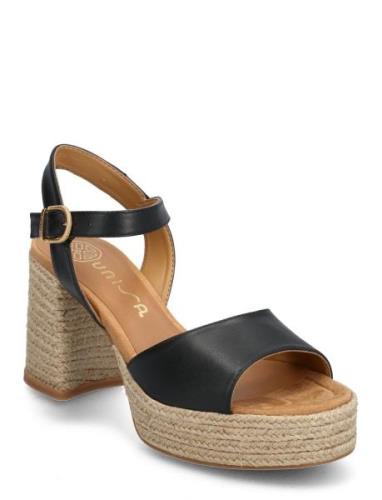 Odellmar Sandal Med Klack Black UNISA