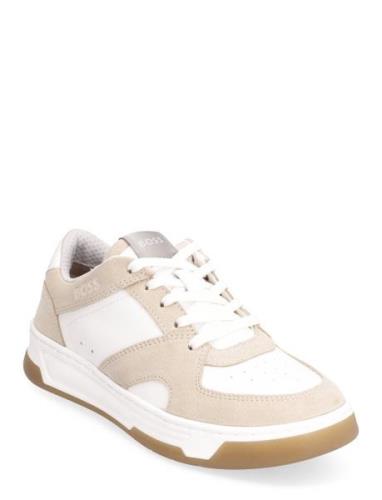 Baltimore_Tenn_Fsw Låga Sneakers Beige BOSS