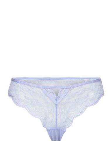 Isabelle Cheekini Lingerie Panties Brazilian Panties Blue Hunkemöller