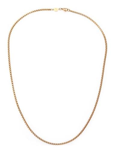 Panzer - Necklace Gold-Plated Accessories Jewellery Necklaces Chain Ne...