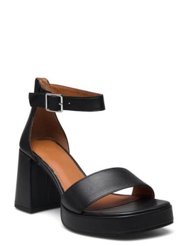 Fiona Sandal Med Klack Black VAGABOND