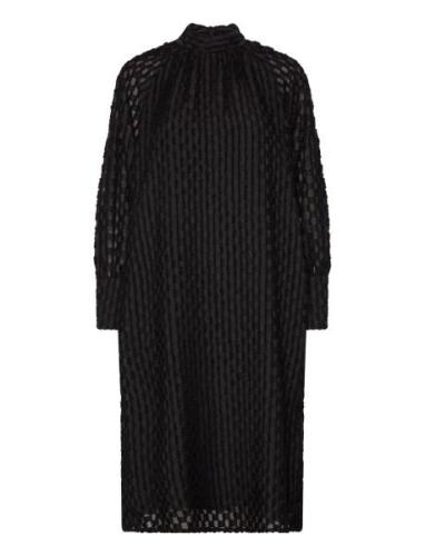 Slconstantine Dress Knälång Klänning Black Soaked In Luxury