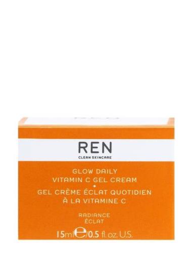 Glow Daily Vitamin C Gel Cream 15 Ml Dagkräm Ansiktskräm Nude REN