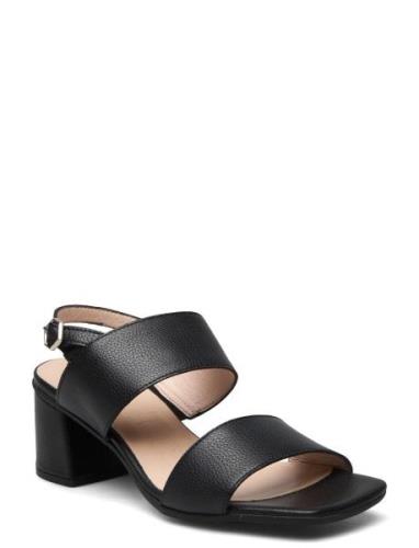 Nilsa Sandal Med Klack Black Wonders