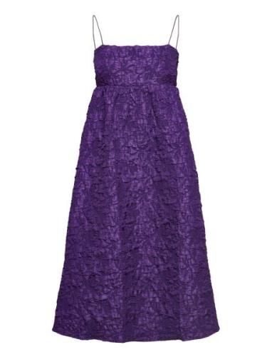 Enuranus Sl Dress 7002 Knälång Klänning Purple Envii