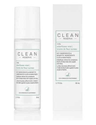 Reserve Elderflower Face Mist Ansiktstvätt Ansiktsvatten Nude CLEAN