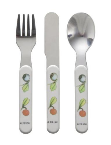 Elsa Beskow, Cutlery, 3-Part Home Meal Time Cutlery Multi/patterned Rä...