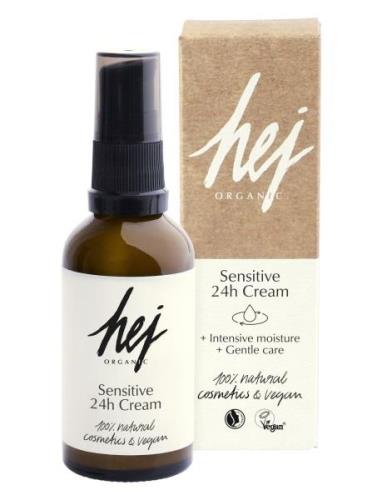 Hej Organic Sensitive 24H Face Cream Dagkräm Ansiktskräm Nude Hej Orga...