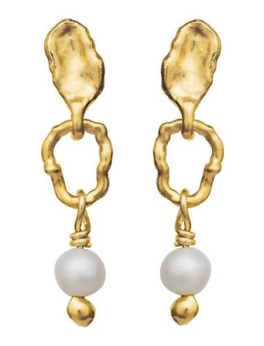 Seraphine Earring Örhänge Smycken Gold Maanesten