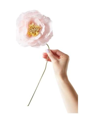 Paper Flower, Ice Poppy Home Decoration Paper Flowers Pink Studio Abou...