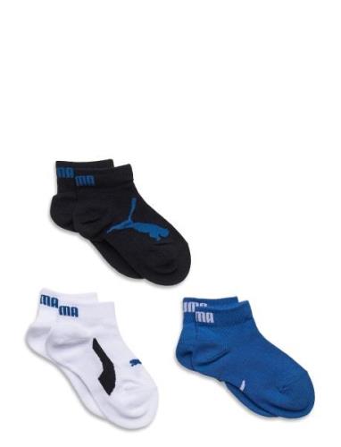 Puma Kids Bwt Quarter 3P Sockor Strumpor Blue PUMA