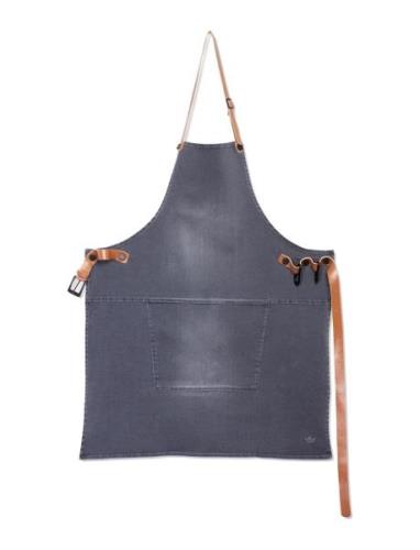 Grillforklæde Home Textiles Kitchen Textiles Aprons Grey Dutchdeluxes