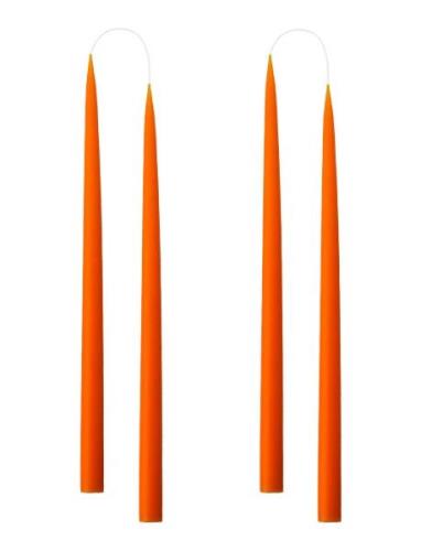 Hand Dipped Candles, 4 Pack Home Decoration Candles Pillar Candles Ora...