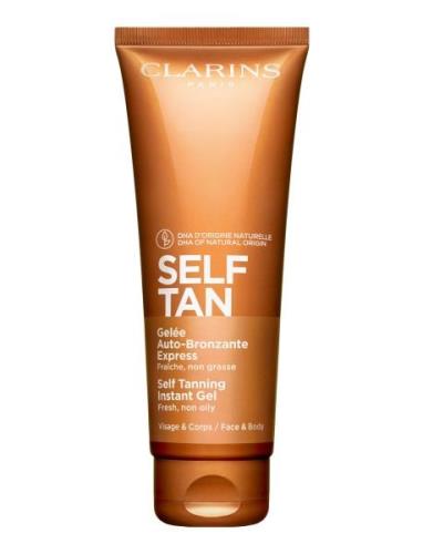 Self Tanning Instant Gel Brun Utan Sol Nude Clarins