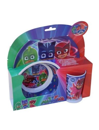 Pj Masks Home Meal Time Dinner Sets Multi/patterned Pyjamasheltene