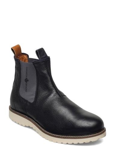 Williams Stövletter Chelsea Boot Black Canada Snow