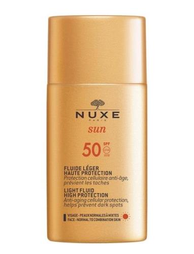 Sun Face Fluid Spf50 50 Ml Solskydd Sololja Nude NUXE