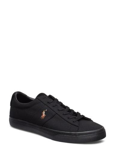 Sayer Canvas Sneaker Låga Sneakers Black Polo Ralph Lauren