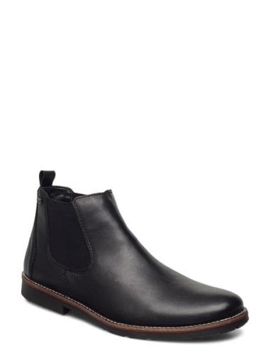 35382-00 Stövletter Chelsea Boot Black Rieker