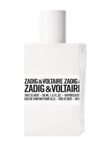 This Is Her! Edp Parfym Eau De Parfum Nude Zadig & Voltaire Fragrance