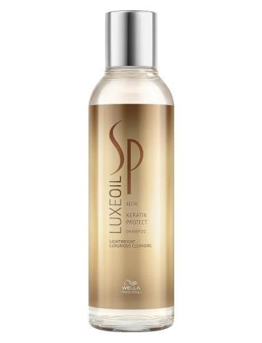Sp Luxeoil Keratin Protect Shampoo Schampo Nude Wella SP