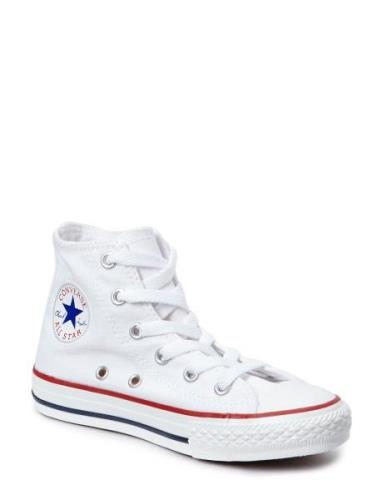 Yths Ct Core Hi Opt Wht Shoes Sneakers Canva Sneakers White Converse