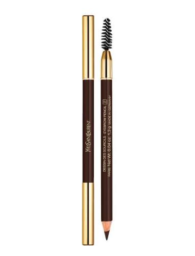 Dessin Des Sourcils Eyebrow Pencil Ögonbrynspenna Smink Brown Yves Sai...