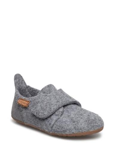 Bisgaard Casual Wool Slippers Inneskor Grey Bisgaard