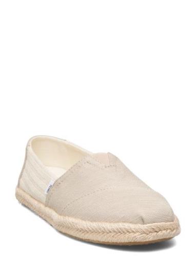 Alpargata Rope Sandaletter Expadrilles Låga Cream TOMS